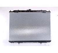 Radiador de agua Aletas refrigeración soldadas 606160 NISSENS para NISSAN