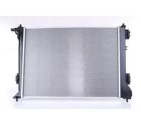 Radiador de agua Aletas refrigeración soldadas 606604 NISSENS para HYUNDAI KIA
