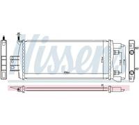 Radiador de agua Aletas refrigeración soldadas 606763 NISSENS para RENAULT