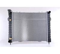 Radiador de agua Aletas refrigeración soldadas 609891 NISSENS para JEEP