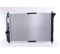 Radiador de agua Aletas refrigeración soldadas 61645 NISSENS para DAEWOO