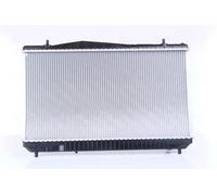 Radiador de agua Aletas refrigeración soldadas 61664 NISSENS para DAEWOO