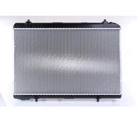 Radiador de agua Aletas refrigeración soldadas 61669 NISSENS para SSANGYONG
