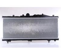 Radiador de agua Aletas refrigeración soldadas 61671 NISSENS para FIAT BARCHETTA