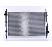 Radiador de agua Aletas refrigeración soldadas 620411 NISSENS para FORD