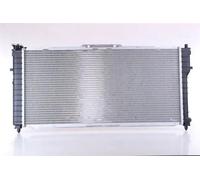 Radiador de agua Aletas refrigeración soldadas 62393 NISSENS para MAZDA MX-6