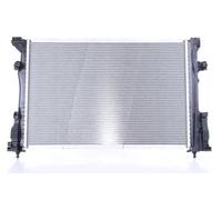 Radiador de agua Aletas refrigeración soldadas 627063 NISSENS para MERCEDES-BENZ