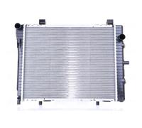 Radiador de agua Aletas refrigeración soldadas 62712A NISSENS para MERCEDES-BENZ