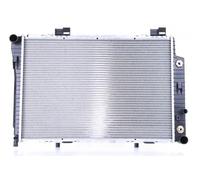 Radiador de agua Aletas refrigeración soldadas 62756A NISSENS para MERCEDES-BENZ