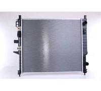 Radiador de agua Aletas refrigeración soldadas 62787A NISSENS para MERCEDES-BENZ