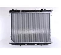 Radiador de agua Aletas refrigeración soldadas 63245 NISSENS para OPEL