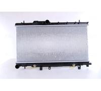 Radiador de agua Aletas refrigeración soldadas 64123 NISSENS para SUBARU