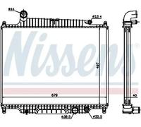 Nissens 643222 Refrigerantes del Motor