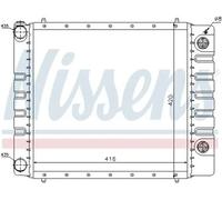 Radiador de agua Aletas refrigeración soldadas 64328 NISSENS para LAND ROVER