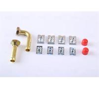 Radiador de agua Aletas refrigeración soldadas 64637A NISSENS para TOYOTA
