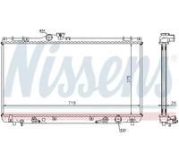 Nissens 64653A Refrigerantes del Motor