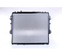 Radiador de agua Aletas refrigeración soldadas 646807 NISSENS para TOYOTA