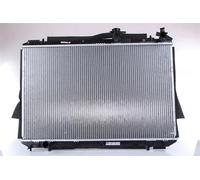 Radiador de agua Aletas refrigeración soldadas 646828 NISSENS