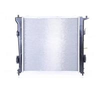 Radiador de agua Aletas refrigeración soldadas 666216 NISSENS para KIA HYUNDAI