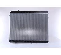 Radiador de agua Aletas refrigeración soldadas 666230 NISSENS para KIA