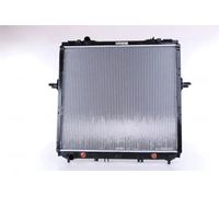 Radiador de agua Aletas refrigeración soldadas 66659 NISSENS para KIA SORENTO I