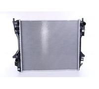 Radiador de agua Aletas refrigeración soldadas 66709 NISSENS para JAGUAR XF I XJ