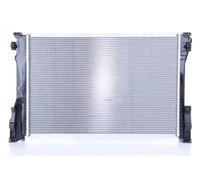 Radiador de agua Aletas refrigeración soldadas 67167 NISSENS para MERCEDES-BENZ