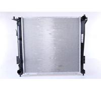Radiador de agua Aletas refrigeración soldadas 675016 NISSENS para KIA HYUNDAI