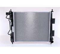 Radiador de agua Aletas refrigeración soldadas 675025 NISSENS para HYUNDAI