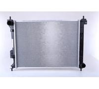 Radiador de agua Aletas refrigeración soldadas 67609 NISSENS para HYUNDAI i20 I