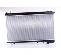 Radiador de agua Aletas refrigeración soldadas 67728 NISSENS para SUBARU