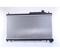 Radiador de agua Aletas refrigeración soldadas 67737 NISSENS para SUBARU XV