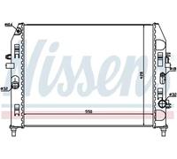 Radiador de agua Aletas refrigeración soldadas 68527 NISSENS para MAZDA MX-5 III