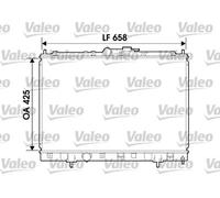 Valeo Radiador de refrigeración del motor 734198 para Mitsubishi Pajero