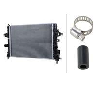 Radiador de agua Aletas refrigeración soldadas 8MK 366 302-481 HELLA