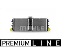 Radiador de agua Aletas refrigeración soldadas CR 77 000P MAHLE para AUDI R8