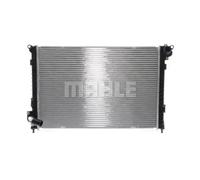 Radiador de agua Aletas refrigeración soldadas CR 985 000S MAHLE para MINI MINI