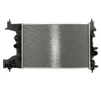 Radiador de agua Aletas refrigeración soldadas D7X069TT THERMOTEC para OPEL