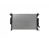 Radiador de agua Aletas refrigeración unidas mecánicamente 017-017-0060 ABAKUS