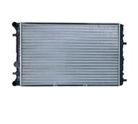 Radiador de agua Aletas refrigeración unidas mecánicamente 50141 NRF para VW