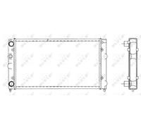 NRF 519501 Radiador, refrigeración del motor