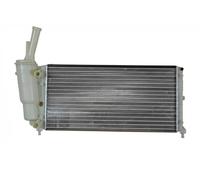 Radiador de agua Aletas refrigeración unidas mecánicamente 53226 NRF para FIAT
