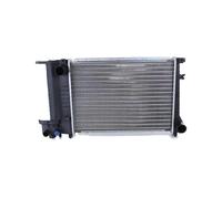 Radiador de agua Aletas refrigeración unidas mecánicamente 60735A NISSENS