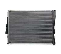 Radiador de agua Aletas refrigeración unidas mecánicamente 60782 NISSENS