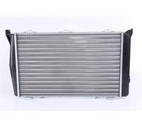 Radiador de agua Aletas refrigeración unidas mecánicamente 649971 NISSENS