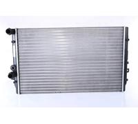 Radiador de agua Aletas refrigeración unidas mecánicamente 65012 NISSENS para VW