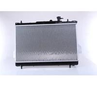 Radiador de agua Aletas refrigeración unidas mecánicamente 67481 NISSENS