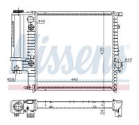NISSENS 60613A Radiador, refrigeración del motor