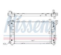 Radiador De Agua Compatible Para Chrysler Voyager/Grand Dodge Caravan GS RG RS