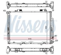 Radiador De Agua Compatible Para Mercedes Clase E T-Model S210